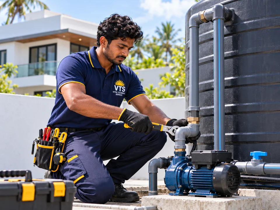Water Tank & Pump Work